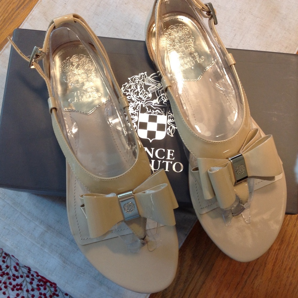 Vince Camuto Soft Patent Leather Sandals